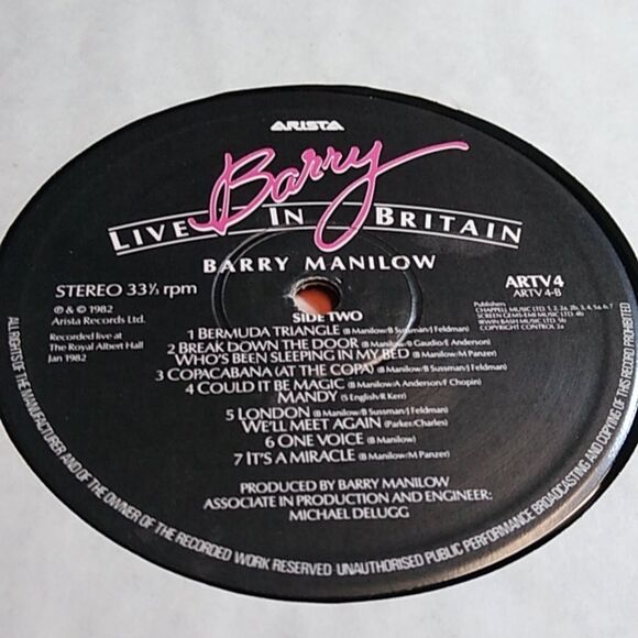 Live in Britain Vinyl Record - Picture 6 of 10
